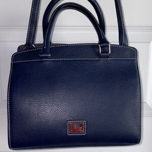 Dooney & Bourke Navy Blue Satchel